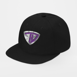 Black Top Dawg Flat Bill Hat